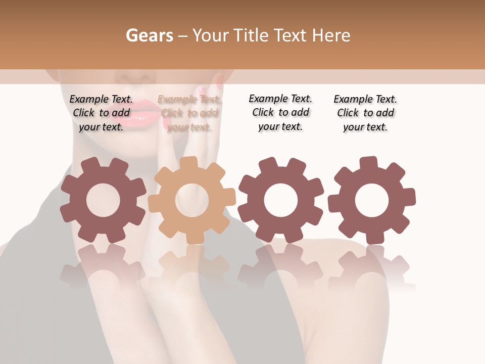 Female Shine Elegant PowerPoint Template