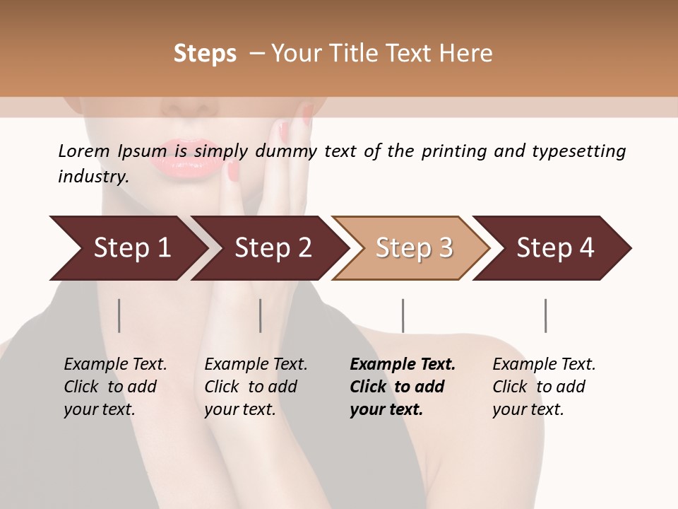 Female Shine Elegant PowerPoint Template