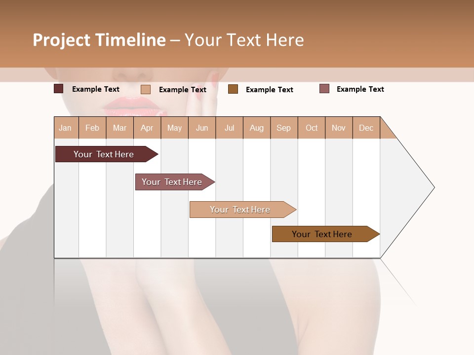 Female Shine Elegant PowerPoint Template