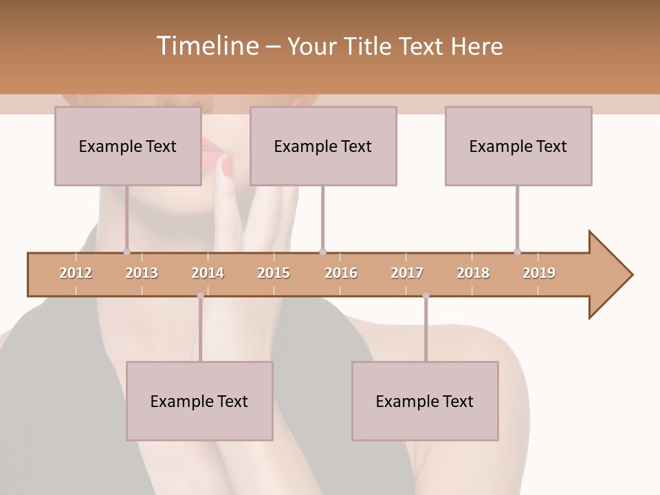 Female Shine Elegant PowerPoint Template