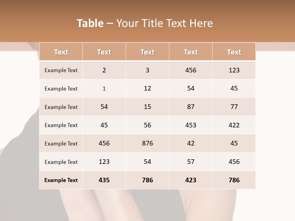 Female Shine Elegant PowerPoint Template