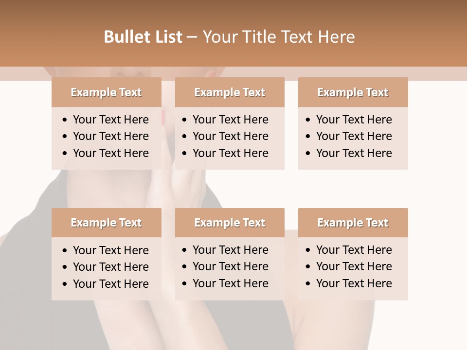 Female Shine Elegant PowerPoint Template