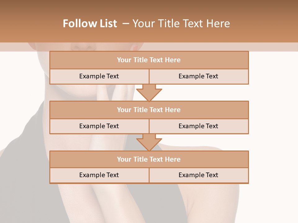 Female Shine Elegant PowerPoint Template