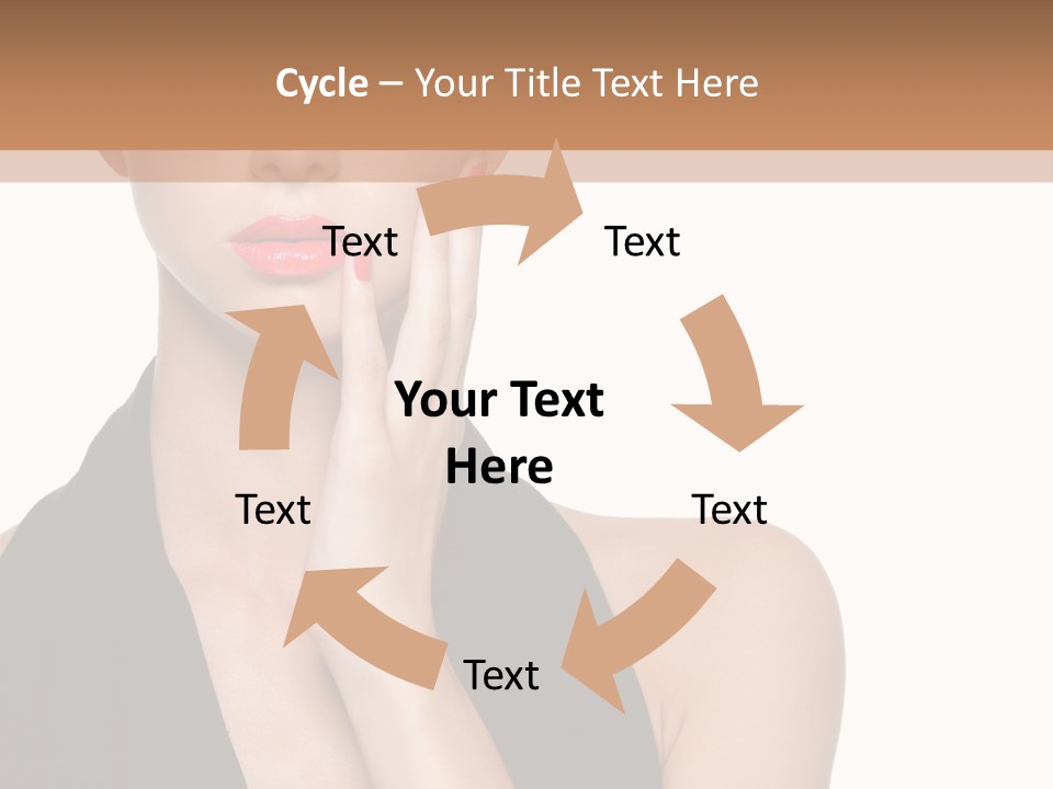 Female Shine Elegant PowerPoint Template
