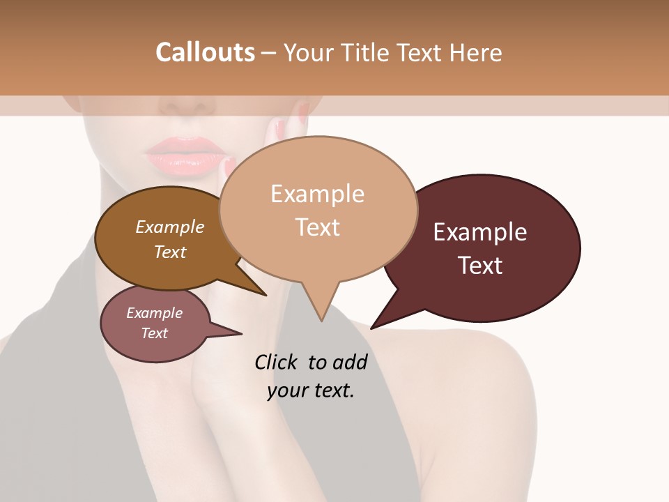 Female Shine Elegant PowerPoint Template