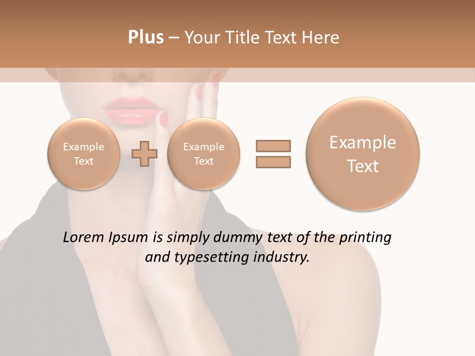 Female Shine Elegant PowerPoint Template