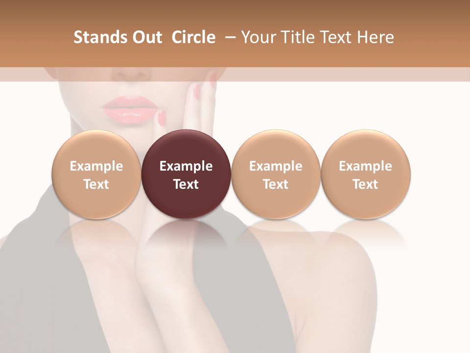 Female Shine Elegant PowerPoint Template