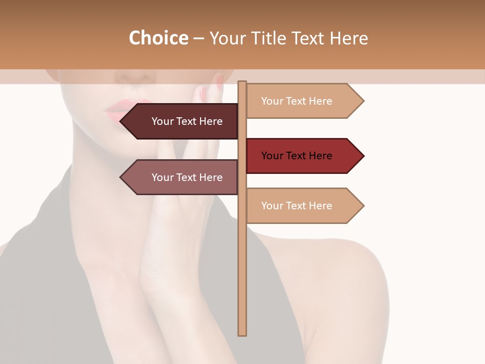 Female Shine Elegant PowerPoint Template