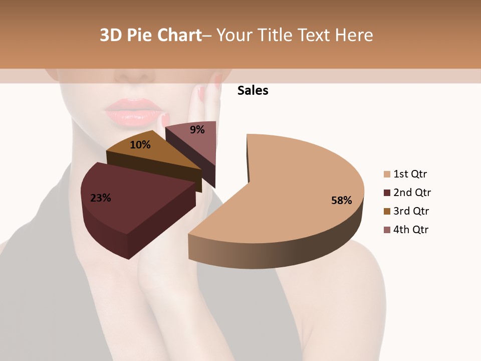 Female Shine Elegant PowerPoint Template