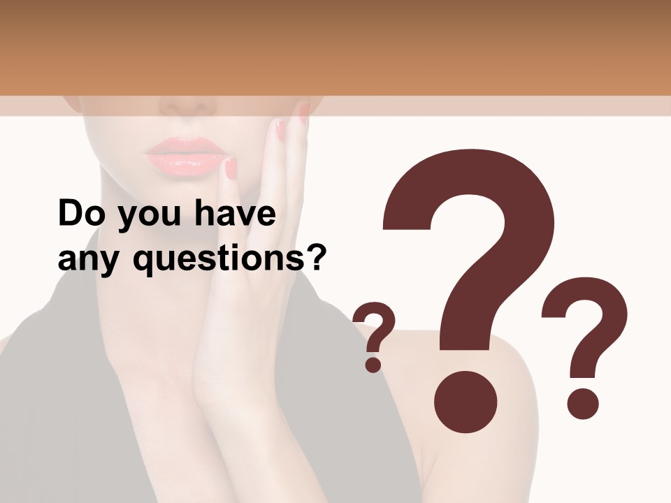 Female Shine Elegant PowerPoint Template