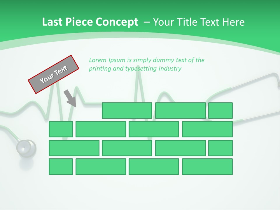 Readout Green Patient PowerPoint Template