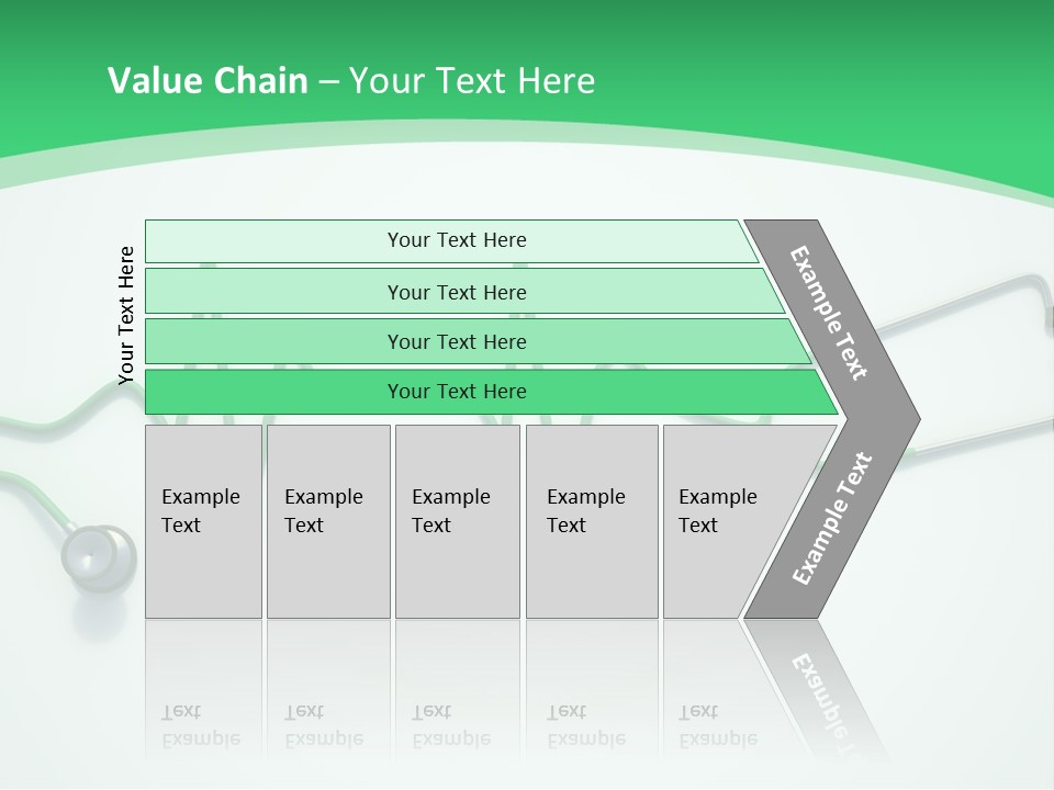 Readout Green Patient PowerPoint Template