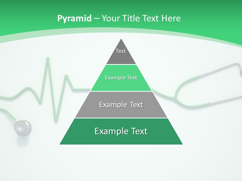 Readout Green Patient PowerPoint Template