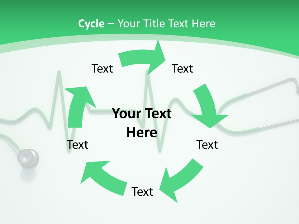 Readout Green Patient PowerPoint Template