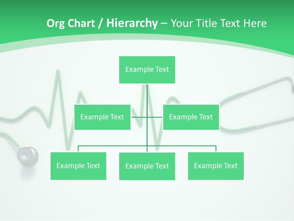 Readout Green Patient PowerPoint Template