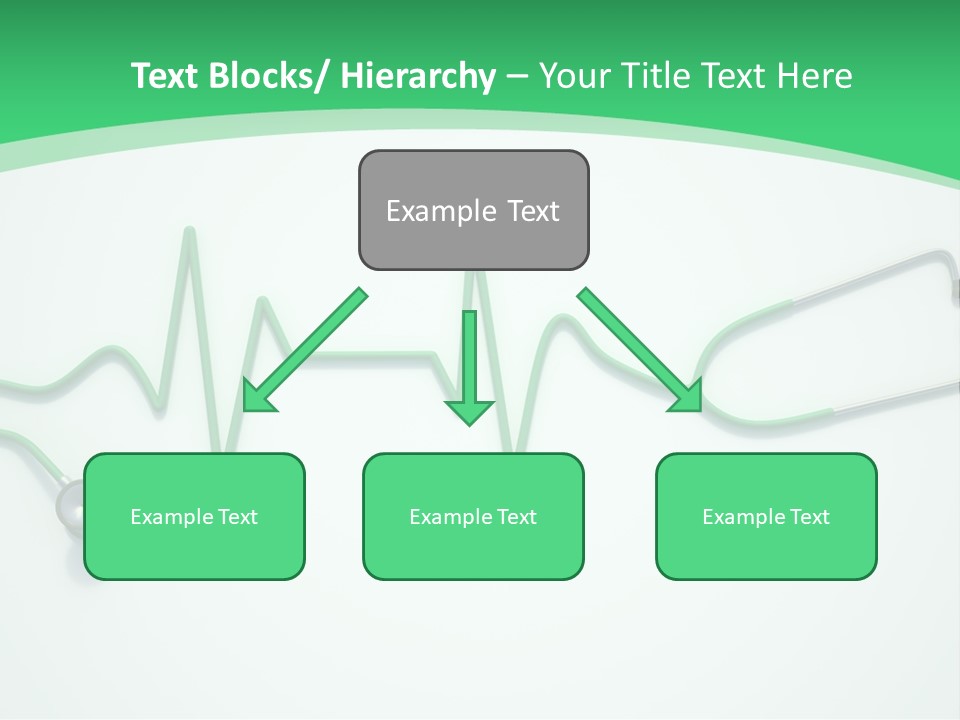 Readout Green Patient PowerPoint Template