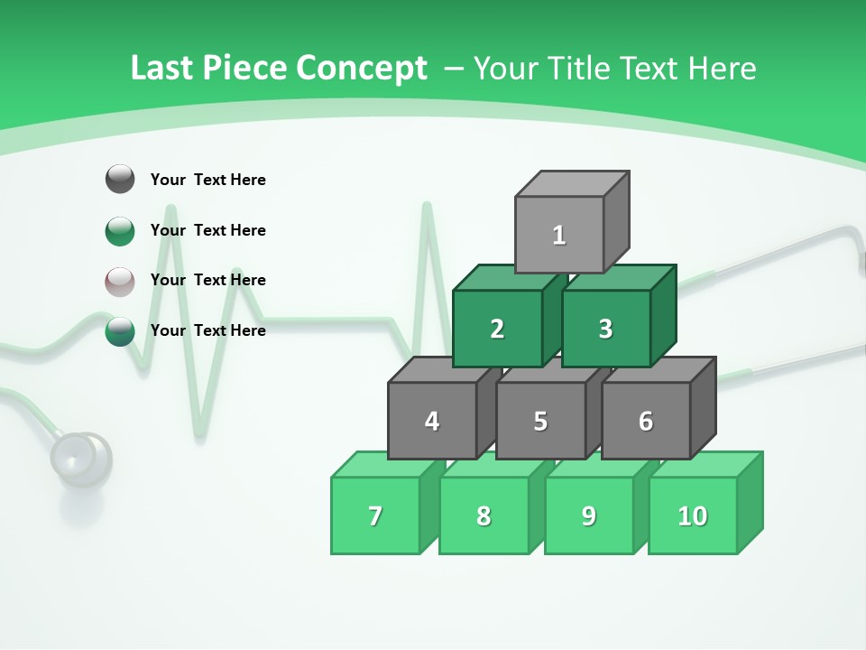 Readout Green Patient PowerPoint Template
