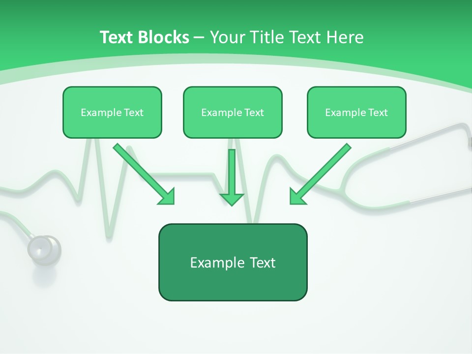 Readout Green Patient PowerPoint Template