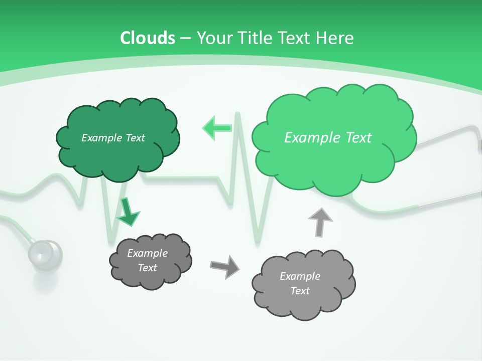 Readout Green Patient PowerPoint Template
