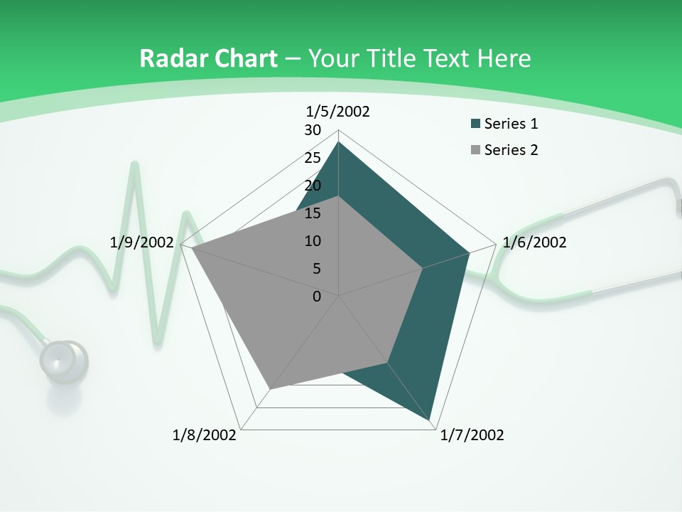 Readout Green Patient PowerPoint Template