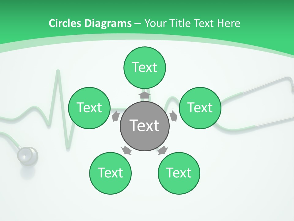 Readout Green Patient PowerPoint Template