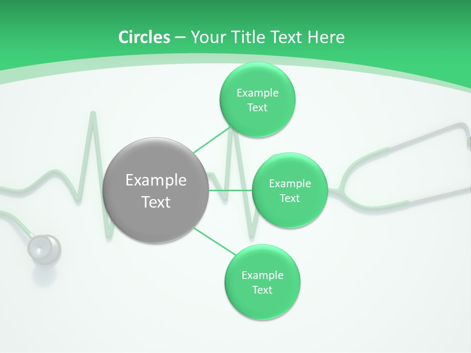 Readout Green Patient PowerPoint Template