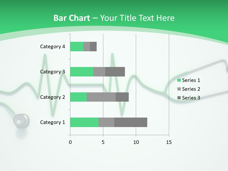 Readout Green Patient PowerPoint Template