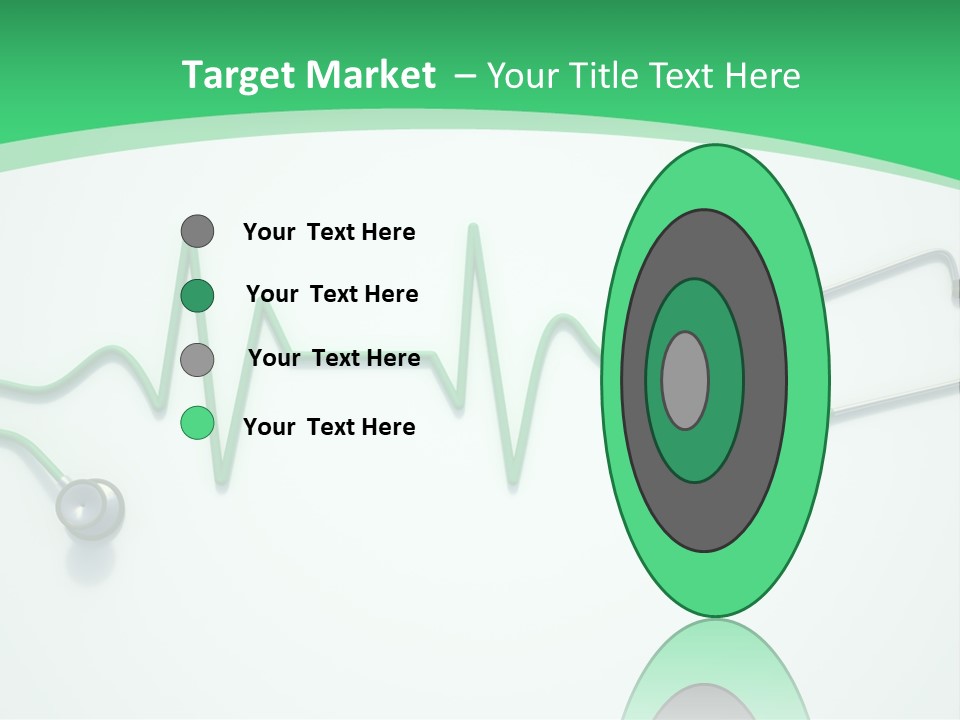 Readout Green Patient PowerPoint Template