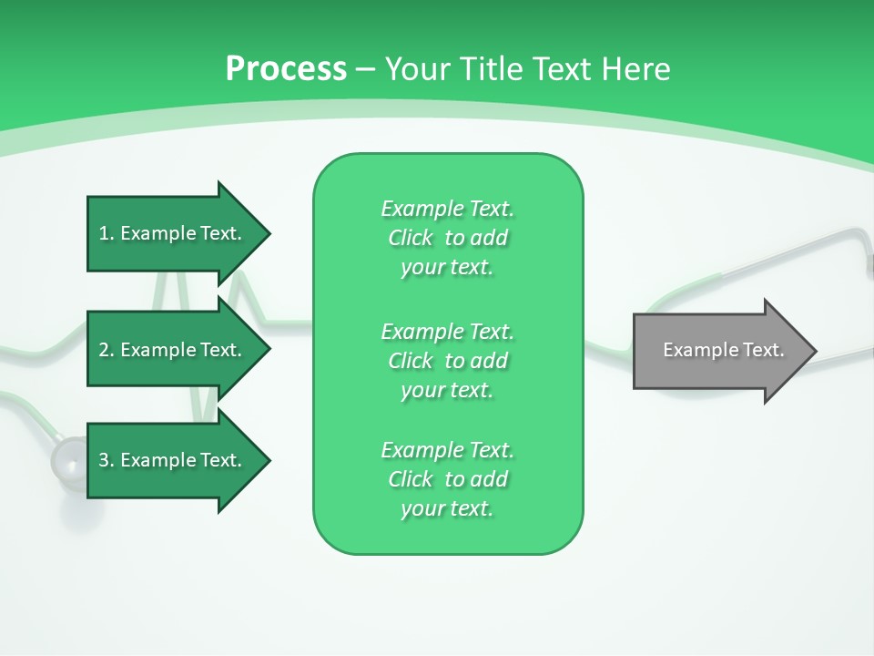 Readout Green Patient PowerPoint Template