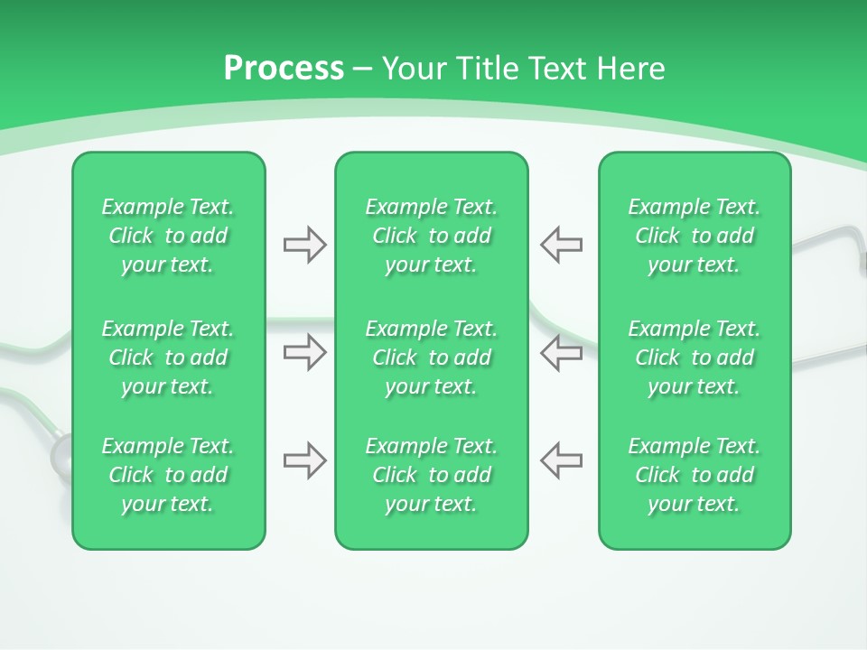 Readout Green Patient PowerPoint Template