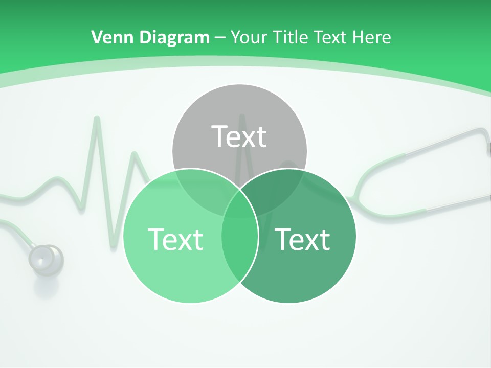 Readout Green Patient PowerPoint Template