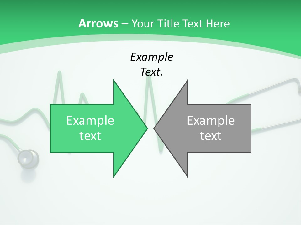 Readout Green Patient PowerPoint Template