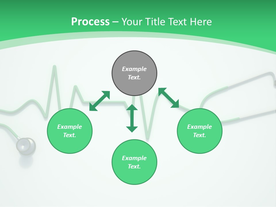 Readout Green Patient PowerPoint Template