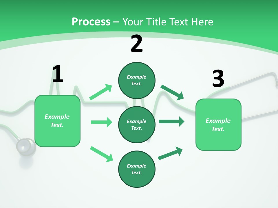 Readout Green Patient PowerPoint Template