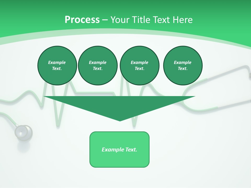 Readout Green Patient PowerPoint Template