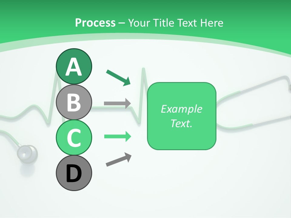 Readout Green Patient PowerPoint Template