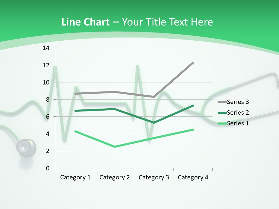 Readout Green Patient PowerPoint Template