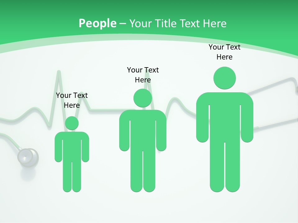 Readout Green Patient PowerPoint Template