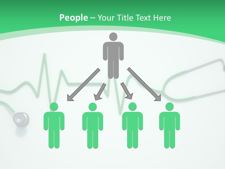 Readout Green Patient PowerPoint Template