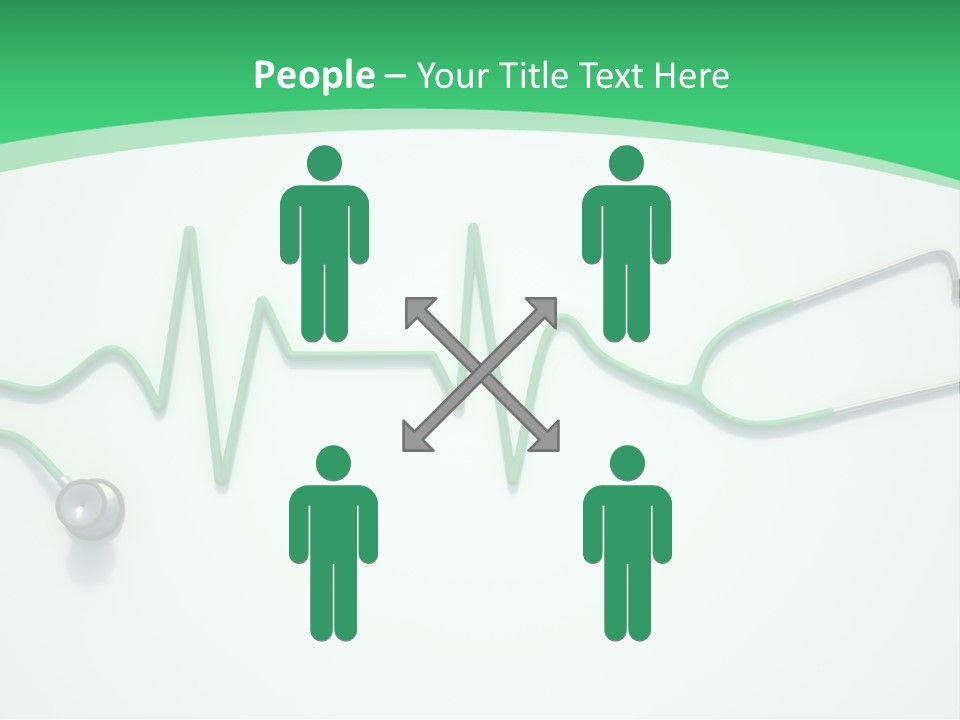 Readout Green Patient PowerPoint Template