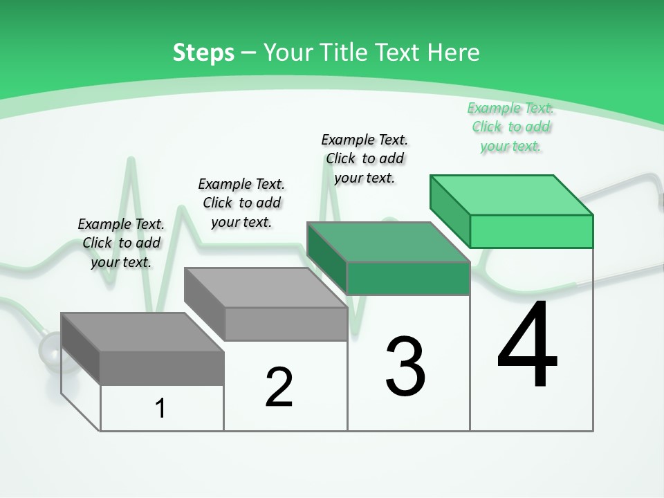 Readout Green Patient PowerPoint Template