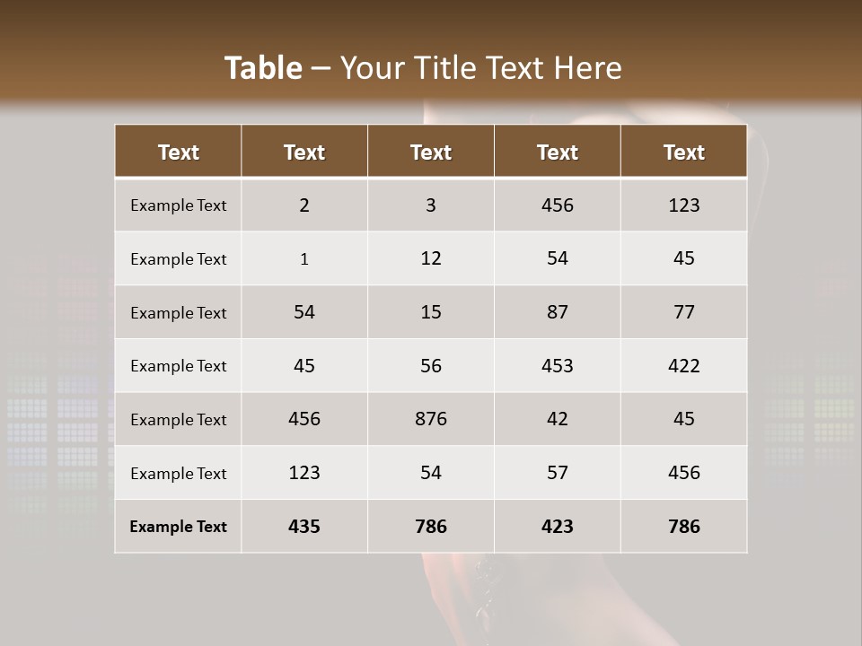 Indoors Pedigreed Studio PowerPoint Template