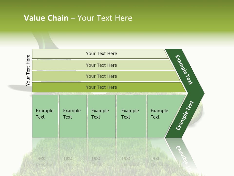 Direction Paint Gardening PowerPoint Template