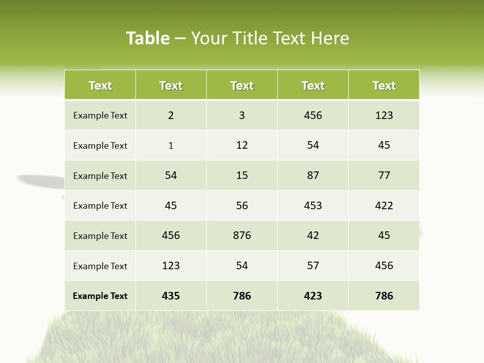 Direction Paint Gardening PowerPoint Template