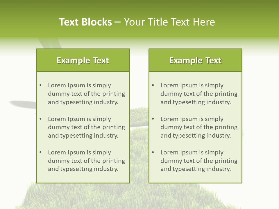 Direction Paint Gardening PowerPoint Template