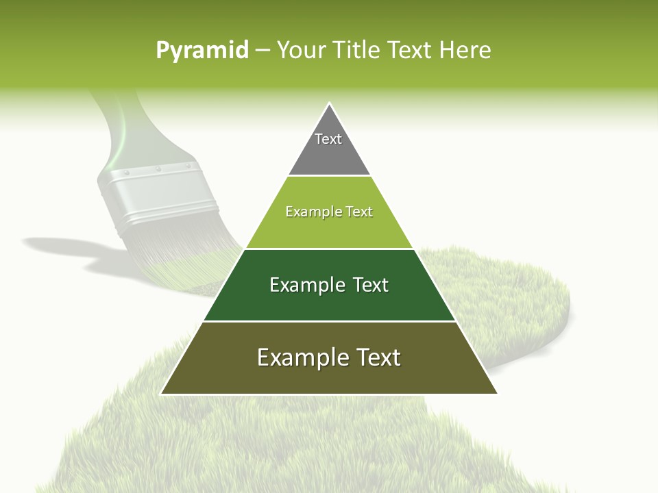 Direction Paint Gardening PowerPoint Template