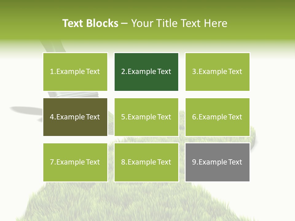 Direction Paint Gardening PowerPoint Template