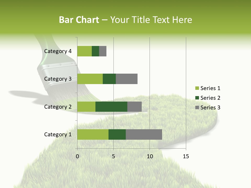 Direction Paint Gardening PowerPoint Template
