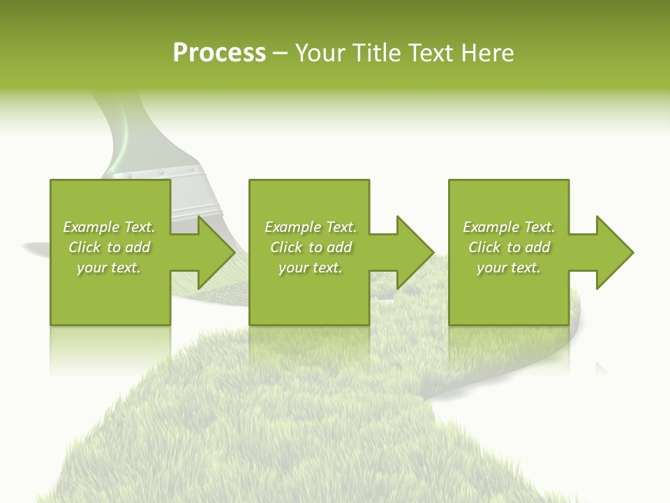 Direction Paint Gardening PowerPoint Template