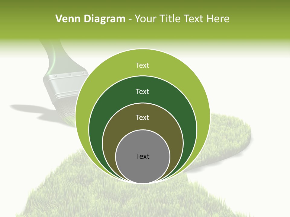 Direction Paint Gardening PowerPoint Template